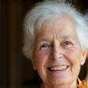 Portrait of Renate Fischer, a senior woman.