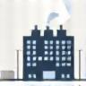 Building icon symbolizing a company or institution.