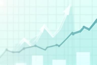 Chart showing economic data.